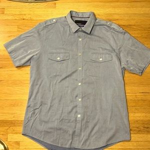 American Rag men’s short-sleeve button-down shirt XL  NWOT